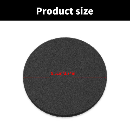 10PCS Filter Sponge Replacement Pet Hair Removal Tool Spare Part 2