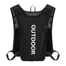 Hydration Backpack, 5L Running Vest for Men and Women, Cycling Bag Black C