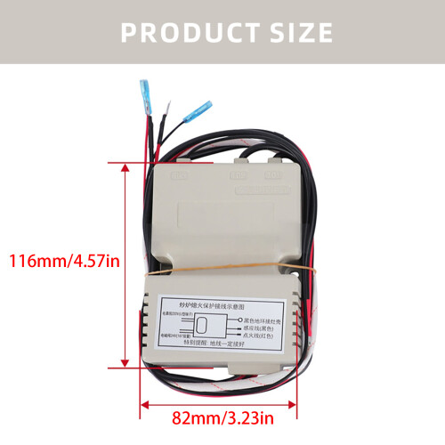 Kitchen Gas Appliance Extinguishing Guard-single valve control 1