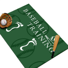BaseballTägerTrainingsmatte – nonslip Baseball batting mat Pitching posture training pad for beginners and advanced green
