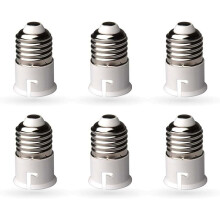 Ombouwfitting voor LED-, CFL- en gloeilampen, eenvoudig en handig ontwerp, geen extra gereedschap nodig, uitwisselbaar voor verschillende