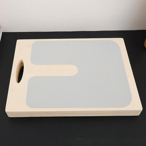 Wooden calf stretching board for squats 2