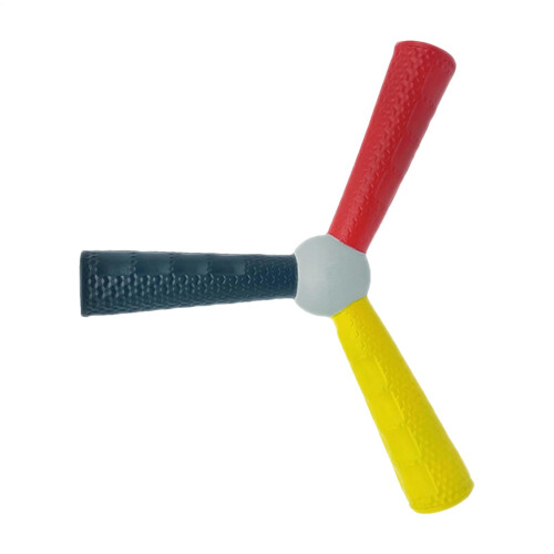Reaction Catch Trainer  Quick Throw Bat  Flexible, Safe, TriColor Stick