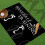 Professional Baseball Batting Mat, Noise Reduction, Pitching Posture Training Pad Black 2