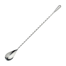 Doppelkopf cocktail spoon made of 304 stainless steel, bartender tool for mixing drinks