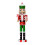Handcrafted wooden nutcracker figures, sweets theme, Christmas decorations, 38 cm, creative doll figures 1