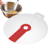 Handmixer Splash Guard, Silicone reusable Egg Whisk Lid Screen