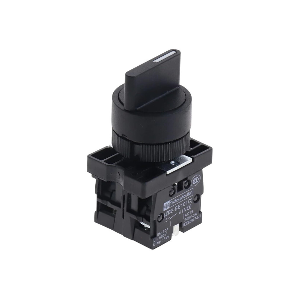 5Pcs Xb2ed33 3 Positions 2No Latching Selector Push Button Switch Ref: 5544 9365049416979