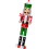 Handcrafted wooden nutcracker figures, sweets theme, Christmas decorations, 38 cm, creative doll figures 4