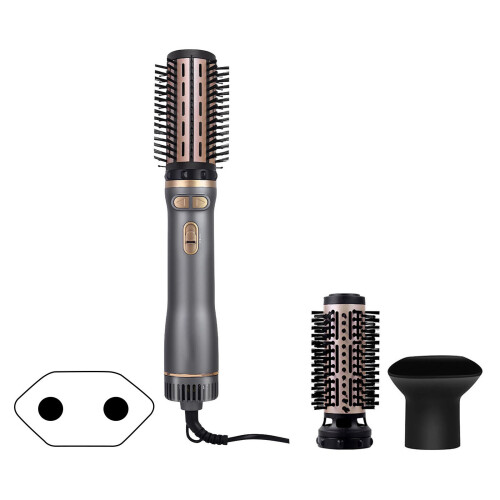 Multifunktionale Haarstyler, Haar-Styling-Werkzeug,-Silber