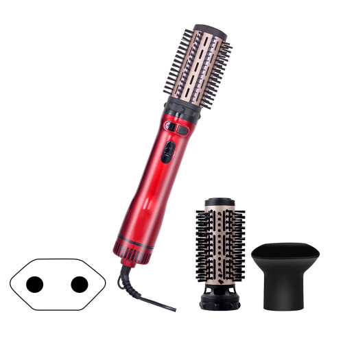 Multifunktionale Haarstyler, Haar-Styling-Werkzeug,-Rot