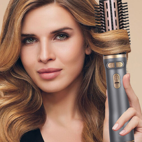 Multifunktionale Haarstyler, Haar-Styling-Werkzeug,-Rot 2