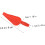 Arrow Spring Cam Archery Practice Arrows Safety Tip Interchangeable Red 3pcs 3