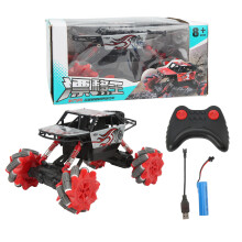 Carro de acrobacias RC futurista de alta tecnologia, veículo de acrobacias com sensor de gestos, carroceria de liga metálica, rotação de 360