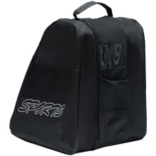 Roller Skate Bag, Travel Ice Skating Backpack, Kids Backpack, Figure Skating Bag, Shoe Bag, Inline Skates, Carry Bag, Suitcase, Triangular Skate Black