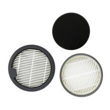 Lot de 3 filtres d'aspirateur ronds, filtre de remplacement,