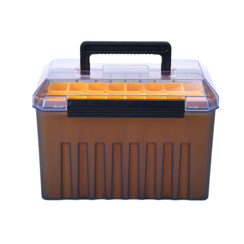 Lure Storage Case  Handy bait separator, hard carrying, large capacity  Flussx