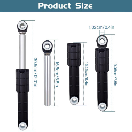 Ensemble de 4 amortisseurs de stabilité pour Machine à laver, 2