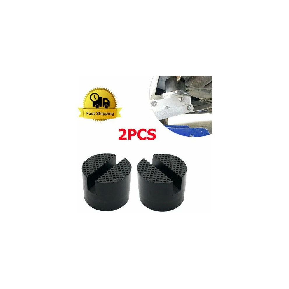 Thickened Rubber Jack Adapter, Non-Slip Protected, Universal Fit For Vehicle Maintenance, Ensures Safe And Stable Lifting Of Your Car (2Pcs) 9139052726970