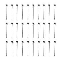 Crochets robustes et durables en fer pour panneaux à lattes, grande capacité de charge, antirouille, supports d'affichage en métal, installation