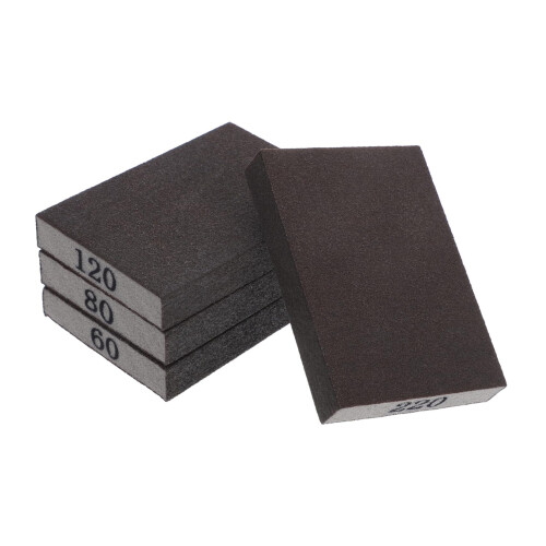 Craft sanding pads  sponge blocks with high density (60/80/120/) for use