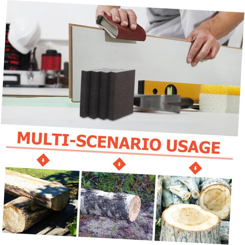 Craft sanding pads  sponge blocks with high density (60/80/120/) for use 1