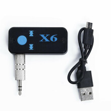 Receptor Bluetooth compact, îmbunătățește sistemul stereo al mașinii sau al casei cu streaming audio wireless, tehnologia Bluetooth 5.0