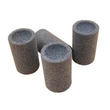 Tips grinding stone, round sharpening stone, sandstone for sharpening steel tips, compact, 1.7 cm