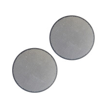 Filtre réutilisable d'acier inoxydable de 2 pièces 61mm pour