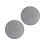 Filtre réutilisable d'acier inoxydable de 2 pièces 61mm pour 1
