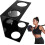 Barbell Wall Rack, Resistance Band Storage Rack, Multipurpose Training Equipment Wall Rack 2