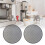 2Pcs Coffee Pots Filter Secondary Diverter Mesh Stainless Steel 2