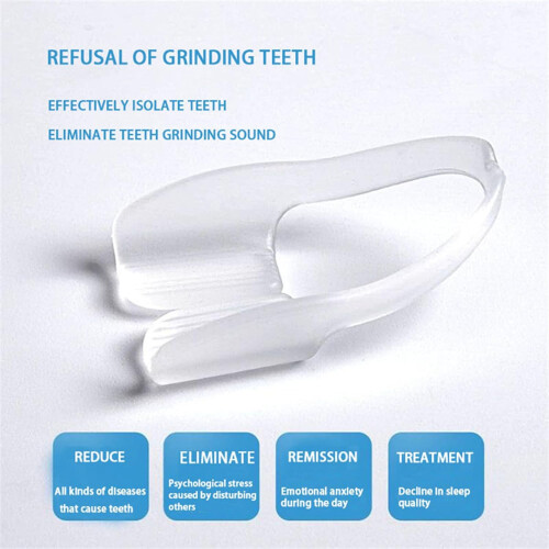 AntiSnoring Jaw Support, Bite Splint, Night Mouth Guard, Teeth Grinding Protector 2