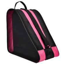 Roller Skate Bag for with Adjustable Strap, Oxford Fabric, Ice Skate Bag with 2 Sides, Mesh Bag, Zip, Zip, Heavy Skate Bag Style 1