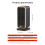 Small Electric Heater Efficient Heating Machine ABS Texture-US 3