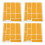 Reflective Decals for Bikes and Helmets, Simple Application Process Dual-Visibility Technology Stickers (10Pcs) 5
