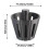 Precisions Pressure Control Coffee Filter Press Suitable for 2