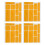Reflective Decals for Bikes and Helmets, Simple Application Process Dual-Visibility Technology Stickers (10Pcs) 4