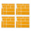 Reflective Decals for Bikes and Helmets, Simple Application Process Dual-Visibility Technology Stickers (10Pcs) 3