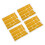 Reflective Decals for Bikes and Helmets, Simple Application Process Dual-Visibility Technology Stickers (10Pcs) 7