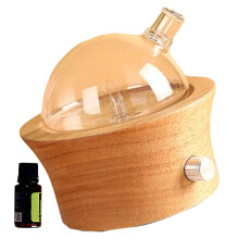 Wood Aromatherapys Machine with Glass Cover-UK Style A