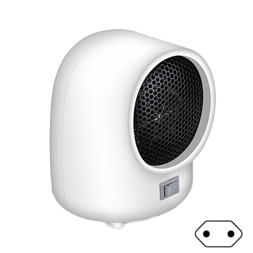 Energy Efficient Small Space Heater 500W Bedroom-White EU