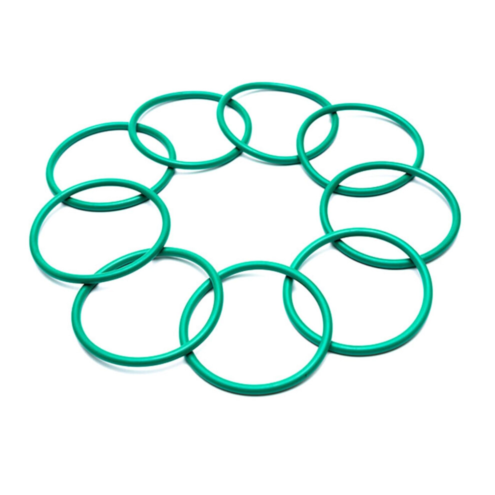 Oring Washers Seals Gasket Assortment Orings Made Of Fluororubber, 2.5 Mm Width, Green, 5 Pieces (70Mm X 75Mm X 2.5Mm) 9412369470430
