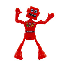 Windup Toy, Dancing Robot Easter Gift Filler, Fun Interactive Toys for Birthdays, School, Halloween, Travel, Christmas Parties, Easter Red