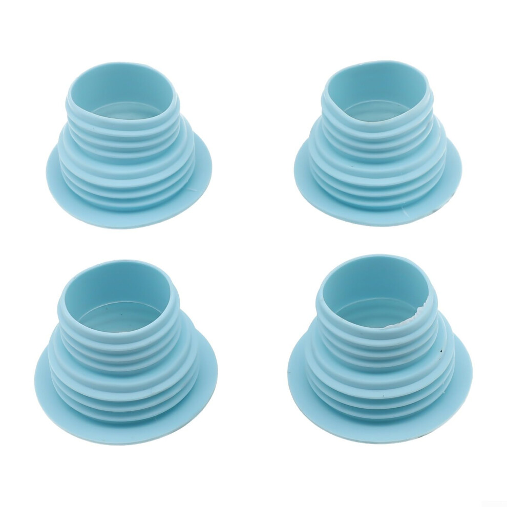 Reliable 4 Silicone Sealing Rings For Efficient Function Of Washers And Drains (Green) 9365049420426