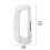 2Pcs Refrigerator Door Knobs Fittings Easy to Use Refrigerator 3