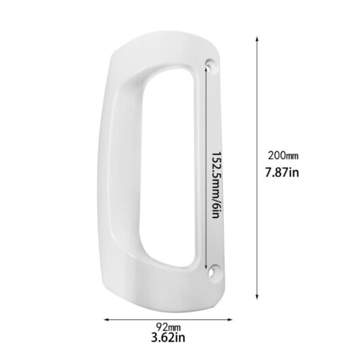 2Pcs Refrigerator Door Knobs Fittings Easy to Use Refrigerator 2