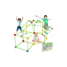 Kreatives Bauspielzeug für Kinder, Festungsbausatz mit MINT-Förderung, robustes und einfach zu bauendes DIY-Konstruktionsset für drinnen und