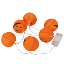 Luzes de cordão encantadoras para o Halloween, dobráveis e duráveis, alimentadas por pilhas (pilhas AA não incluídas), estilo Halloween para uso