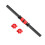 Dumbbell Bar with Threaded Handles, Practical Dumbbell Set with 2 Nuts for Home Training, Exercise Accessories, 35 cm 1